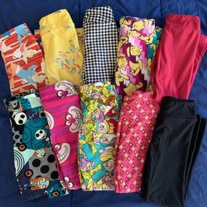 Lot of LLR kids leggings